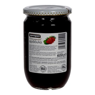 SPIN SPAN | ΜΑΡΜΕΛΑΔΑ EXTRA STRAWBERRY 600GR