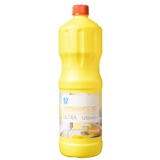 ΑΒ | Χλωροκαθαριστικό Ultra Λεμόνι 1.25lt