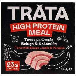 ΤΡΑΤΑ | Τόνος High Protein Φακές Beluga και Κολοκύθα 140g