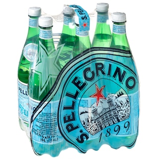 SAN PELLEGRINO | Ανθρακούχο Νερό 6 X 1lt  6 X 1lt