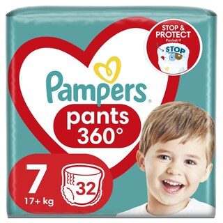 PAMPERS | Πάνες Βρακάκι Μωρού Pants Νο7 Maxi Pack 32 Τεμάχια