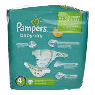 PAMPERS | ΠΑΝΕΣ BABYDRY MAXI PLUS  9  20 KGR Νο 4 PLUS 24 T