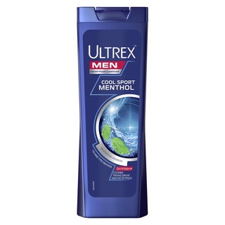 ULTREX | Σαμπουάν Cool Sport Menthol 360ml Έκπτωση 50%