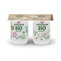ADVANCE | Γιαούρτι Λευκό Bio Βρεφικό 2x140g