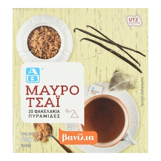 ΑΒ | Τσάι Μαύρο Βανίλια 20x2g