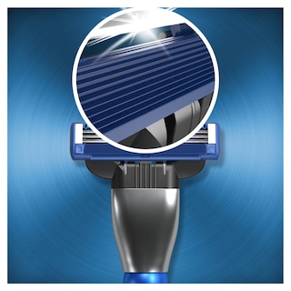 GILLETTE | Ανταλλακτικά Ξυριστικής Μηχανής Mach3 Turbo 5 Τεμάχια