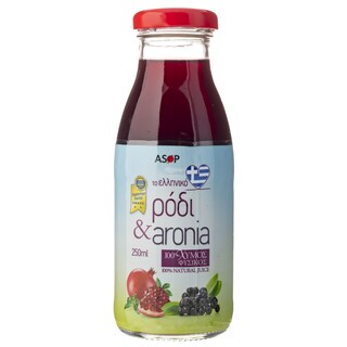 ΑΣΟΠ | Φυσικός Χυμός Ρόδι Αρώνια 250ml
