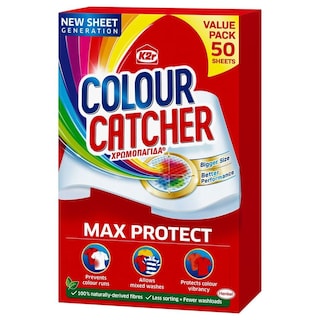 COLOUR CATCHER | Χρωμοπαγίδα Max Protect 50 Τεμ. Έκπτωση 20%