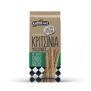 ΚΑΤΣΕΛΗΣ | BREADSTICKS WHOLEMEAL . 200 GR