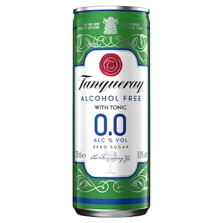 TANQUERAY | Cocktail Tonic Χωρίς Αλκοόλ 250ml