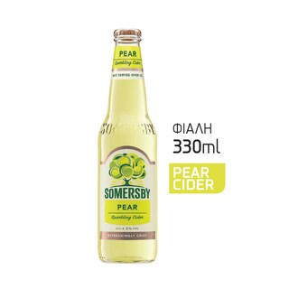 SOMERSBY | Μηλίτης Pear Cider Αχλάδι Φιάλη 330ml