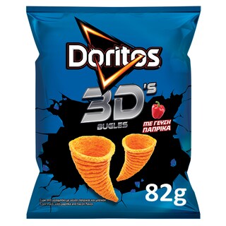 DORITOS | DORITOS 3D BUGLES PAPRIKA 82G  82 gr