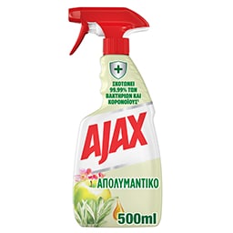 AJAX | Spray Καθαρισμού Απολυμαντικό με Αιθέρια Έλαια Αντλία 500ml