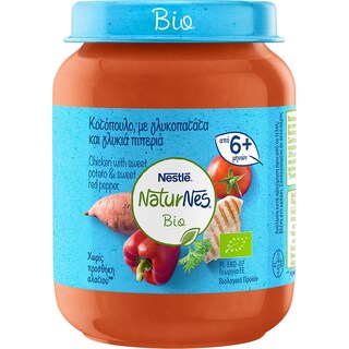 NESTLE | Παιδική Τροφή Κοτόπουλο Γλυκοπατάτα & Πιπεριά 190gr
