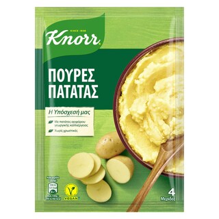 KNORR | Πουρές Πατάτας Στιγμής 95 gr
