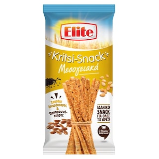 ELITE | Κριτσίνια Kritsi Snack Σουσάμι & Λιναρόσπορο 125g