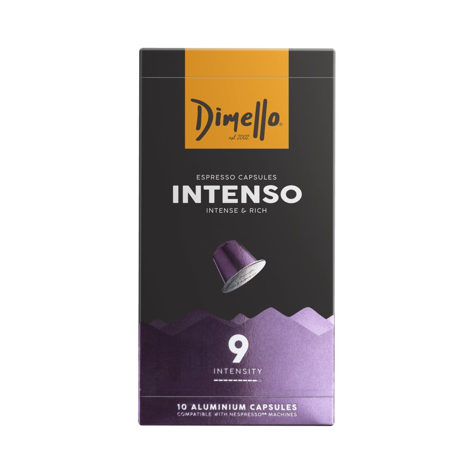 DIMELLO Κάψουλες Καφέ Espresso Intenso 10x5.6g