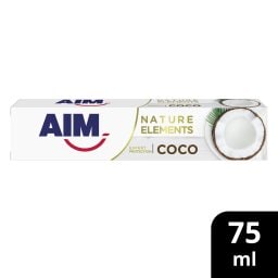 AIM | AIM T/P NATURE ELEM COCO WHITE  75ML