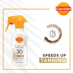 CARROTEN | Αντηλιακό Γαλάκτωμα Protect & Tan Spray Trigger SPF30 270ml