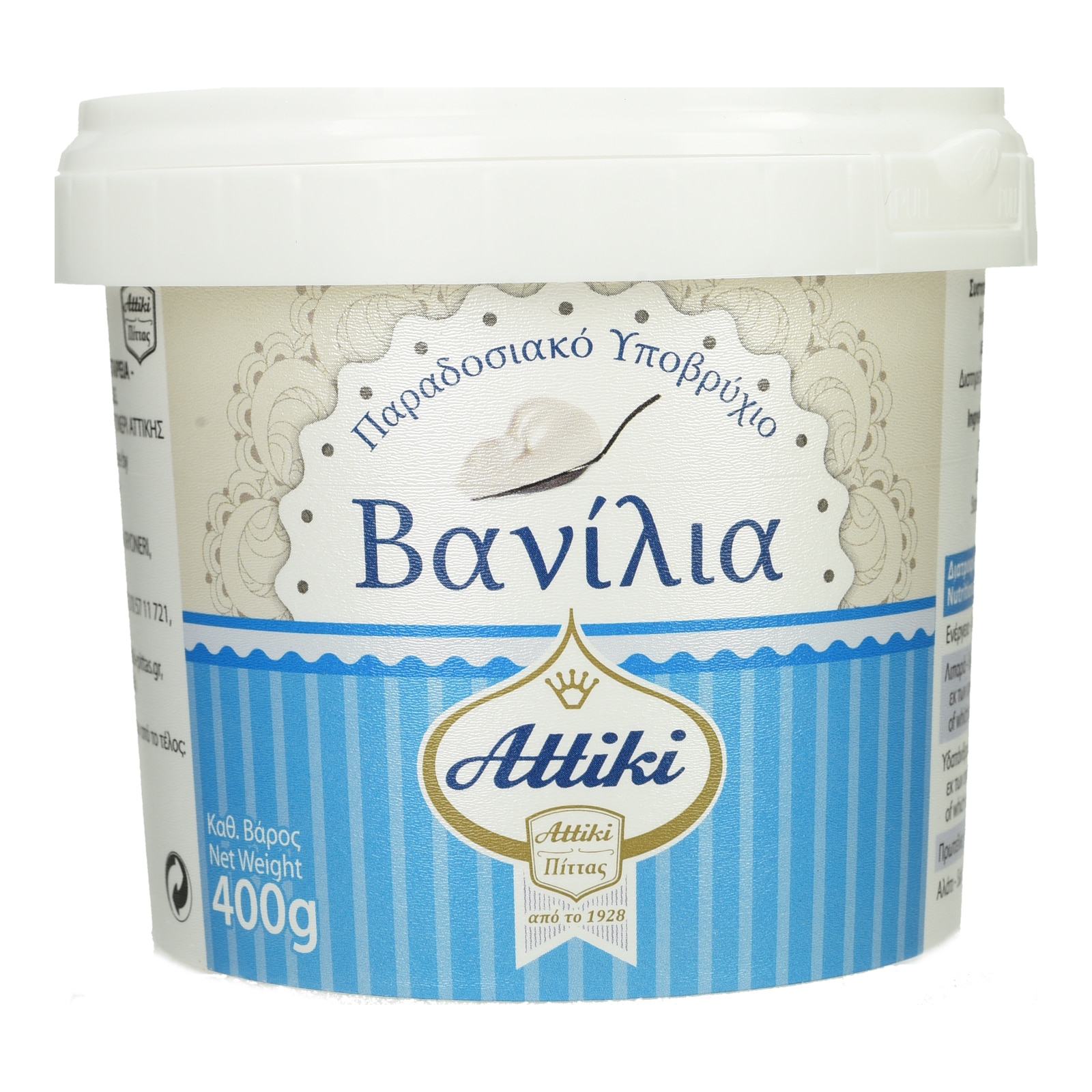 ΑΤΤΙΚΗ Βανίλια Υποβρύχιο 400g