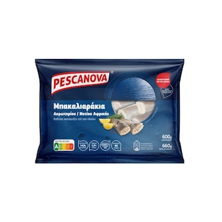 PESCANOVA | ΜΠΑΚΑΛΙΑΡΑΚΙΑ  600 GR