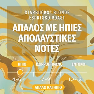 STARBUCKS | Κάψουλες Καφέ Blonde Espresso Roast 94g