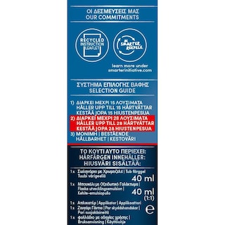 MEN PERFECT | Βαφή Μαλλιών Anti-Grey Color Gel Νο60 Φυσικό Καστανό Μεσαίο 1 Τεμ.