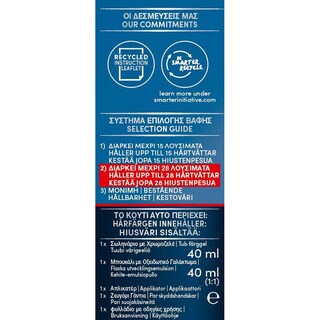 MEN PERFECT | Βαφή Μαλλιών Anti-Grey Color Gel Νο60 Φυσικό Καστανό Μεσαίο 1 Τεμ.