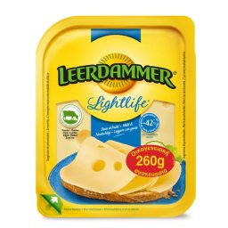 LEERDAMMER | Τυρί Μαλακό LightLife Χαμηλά Λιπαρά Φέτες 260g