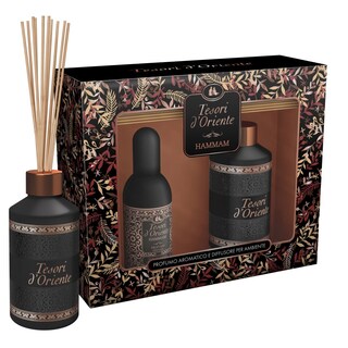 TESORI | Σετ Δώρου Hamam με Άρωμα + Sticks Xώρου 1 Τεμάχιο