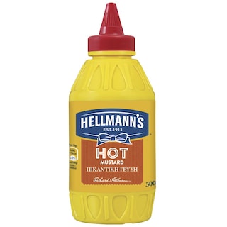 HELLMANN'S | Μουστάρδα Hot Πικάντικη 500 gr