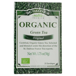 ST.DALFOUR | TEA ΒΙΟΛΟΓΙΚΟ ΠΡΑΣΙΝΟ 25 ΦΑΚΕΛΑ X 2 GR