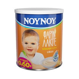 ΝΟΥΝΟΥ | Βρεφική Κρέμα Φαρίν Λακτέ 300gr Έκπτωση 0.60Ε