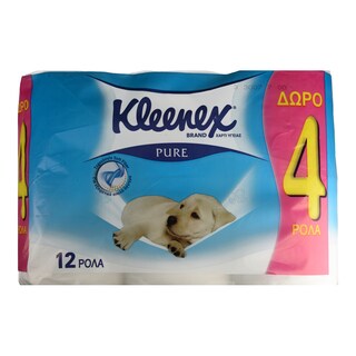 KLEENEX | ΧΑΡΤΙ ΥΓΕΙΑΣ 2 ΦΥΛΛΑ 12 ΤΕΜ