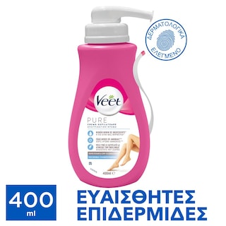 VEET | Αποτριχωτική Κρέμα Silky Fresh Ευαίσθητες Επιδερμίδες 400ml