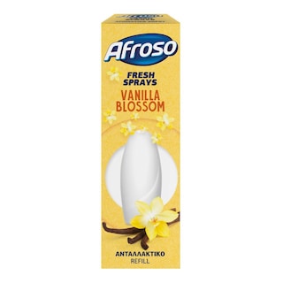 AFROSO | Αποσμητικό Χώρου Ανταλλακτικό Vanilla Blossom 15ml