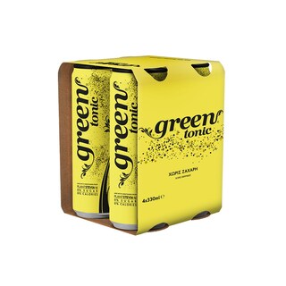 GREEN | Τόνικ Στέβια Κουτί 4x330ml
