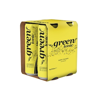GREEN | Τόνικ Στέβια Κουτί 4x330ml