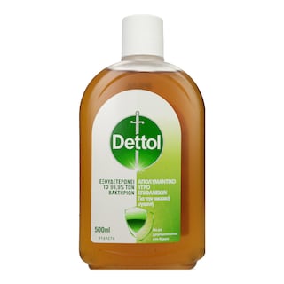 DETTOL | Απολυμαντικό Υγρό Επιφανειών Αντιβακτηριδιακό 500ml