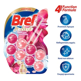 BREF | Μπλοκ Τουαλέτας WC Pink Magnolia 2x50g