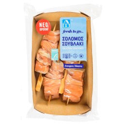 Σολομός Σουβλάκι με Σάλτσα Teriyaki 220g