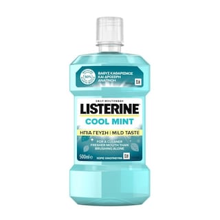 LISTERINE | Στοματικό Διάλυμα Cool Mint Ήπια Γεύση 500ml