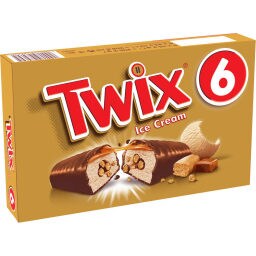 TWIX | Παγωτό Γάλακτος Καραμέλα & Μπισκότο 6x35g