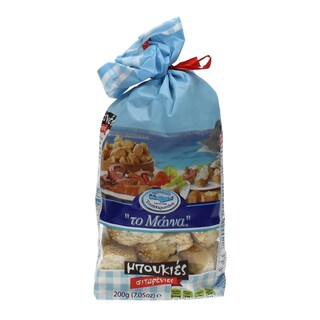 ΜΑΝΝΑ | ΠΑΞΙΜΑΔΑΚΙΑ ΣΤΑΡΕΝΙΑ ΜΠΟΥΚΙΕΣ 200 GR