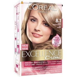 EXCELLENCE | Hair Dye No8.1 Light Ash Blonde 1 Piece