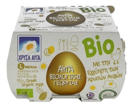 ΧΡΥΣΑ ΑΥΓΑ | ΑΥΓΑ ΒΙΟΛΟΓΙΚΑ LARGE 63/73 GR 4 ΤΕΜ