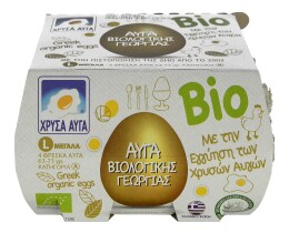 ΧΡΥΣΑ ΑΥΓΑ | ΑΥΓΑ ΒΙΟΛΟΓΙΚΑ LARGE 63/73 GR 4 ΤΕΜ