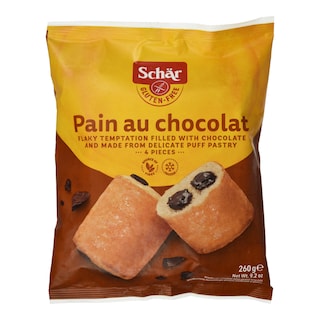 DR SCHAR | Κρουασάν Σοκολάτας Χωρίς Γλουτένη Κατεψυγμένα 260g