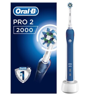 ORAL B | ΗΛΕΚΤΡΙΚΗ ΟΔΟΝΤΟΒΟΥΡΤΣΑ PRO 2000 1 TEM