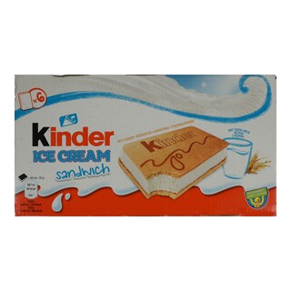 KINDER | Παγωτό Kinder Sandwich 6X60 ml